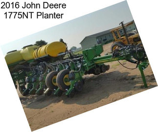 2016 John Deere 1775NT Planter