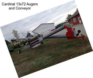 Cardinal 13x72 Augers and Conveyor