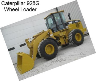 Caterpillar 928G Wheel Loader