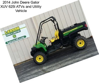 2014 John Deere Gator XUV 625I ATVs and Utility Vehicle