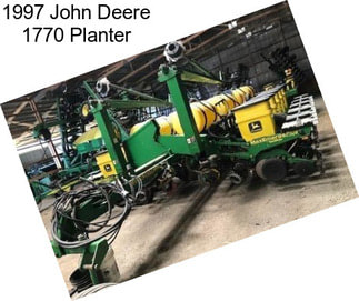 1997 John Deere 1770 Planter