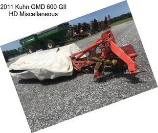 2011 Kuhn GMD 600 GII HD Miscellaneous