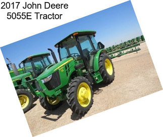 2017 John Deere 5055E Tractor