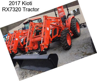2017 Kioti RX7320 Tractor