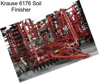 Krause 6176 Soil Finisher