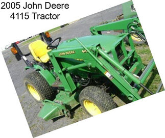 2005 John Deere 4115 Tractor