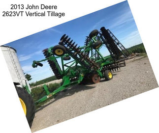 2013 John Deere 2623VT Vertical Tillage