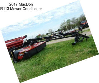 2017 MacDon R113 Mower Conditioner