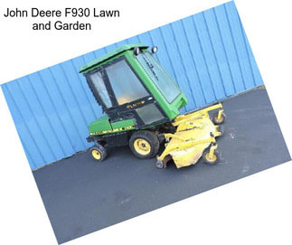 John Deere F930 Lawn and Garden