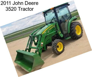 2011 John Deere 3520 Tractor