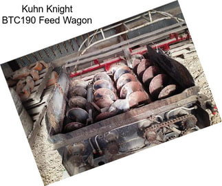 Kuhn Knight BTC190 Feed Wagon