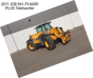 2011 JCB 541-70 AGRI PLUS Telehandler