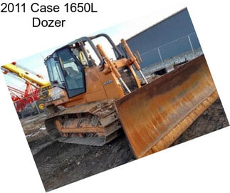 2011 Case 1650L Dozer