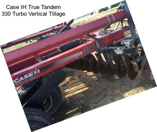 Case IH True Tandem 330 Turbo Vertical Tillage