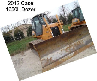 2012 Case 1650L Dozer