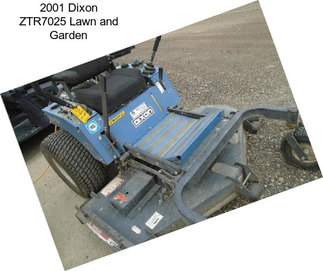 2001 Dixon ZTR7025 Lawn and Garden