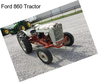 Ford 860 Tractor