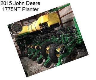 2015 John Deere 1775NT Planter