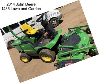 2014 John Deere 1435 Lawn and Garden