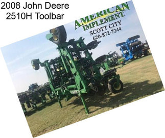 2008 John Deere 2510H Toolbar