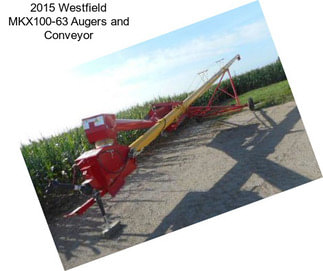 2015 Westfield MKX100-63 Augers and Conveyor
