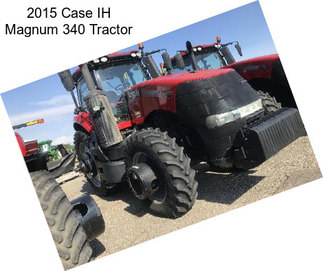 2015 Case IH Magnum 340 Tractor