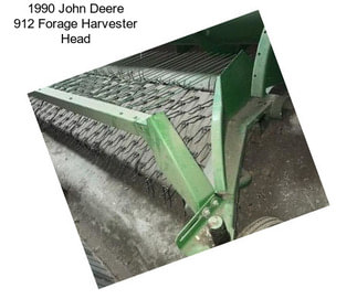 1990 John Deere 912 Forage Harvester Head