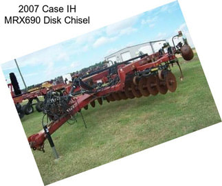 2007 Case IH MRX690 Disk Chisel