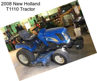 2008 New Holland T1110 Tractor