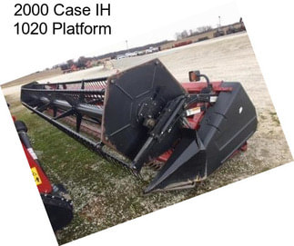 2000 Case IH 1020 Platform