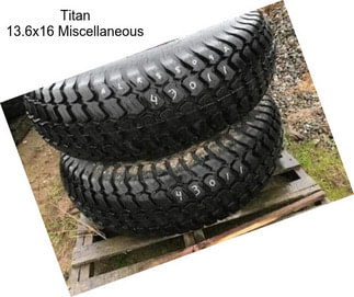 Titan 13.6x16 Miscellaneous