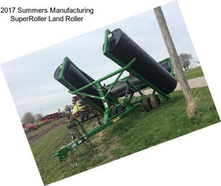 2017 Summers Manufacturing SuperRoller Land Roller