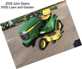 2008 John Deere X500 Lawn and Garden