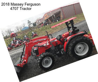 2018 Massey Ferguson 4707 Tractor