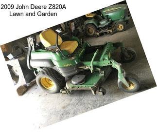 2009 John Deere Z820A Lawn and Garden