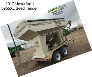 2017 Unverferth 3955XL Seed Tender