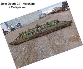 John Deere C11 Mulchers / Cultipacker