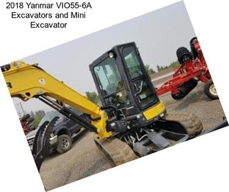 2018 Yanmar VIO55-6A Excavators and Mini Excavator