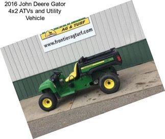 2016 John Deere Gator 4x2 ATVs and Utility Vehicle