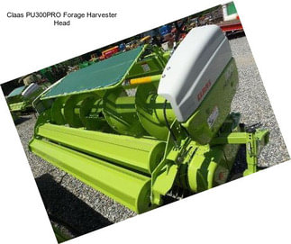 Claas PU300PRO Forage Harvester Head