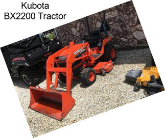 Kubota BX2200 Tractor