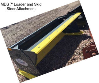 MDS 7\' Loader and Skid Steer Attachment