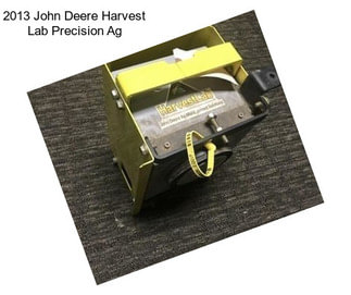 2013 John Deere Harvest Lab Precision Ag