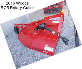 2016 Woods RC5 Rotary Cutter