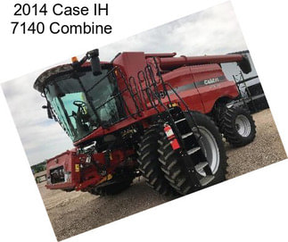 2014 Case IH 7140 Combine