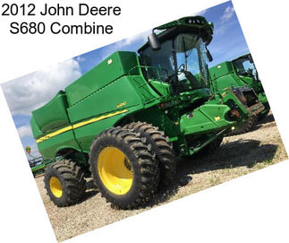 2012 John Deere S680 Combine