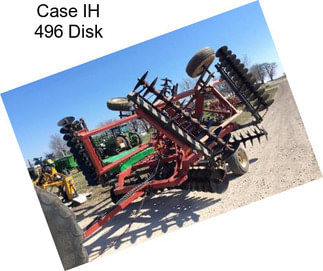 Case IH 496 Disk