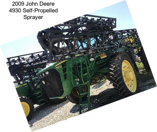 2009 John Deere 4930 Self-Propelled Sprayer