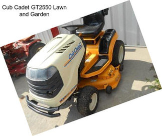 Cub Cadet GT2550 Lawn and Garden