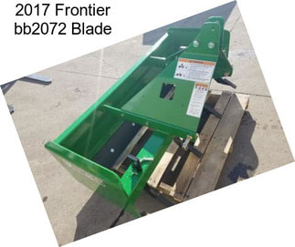 2017 Frontier bb2072 Blade